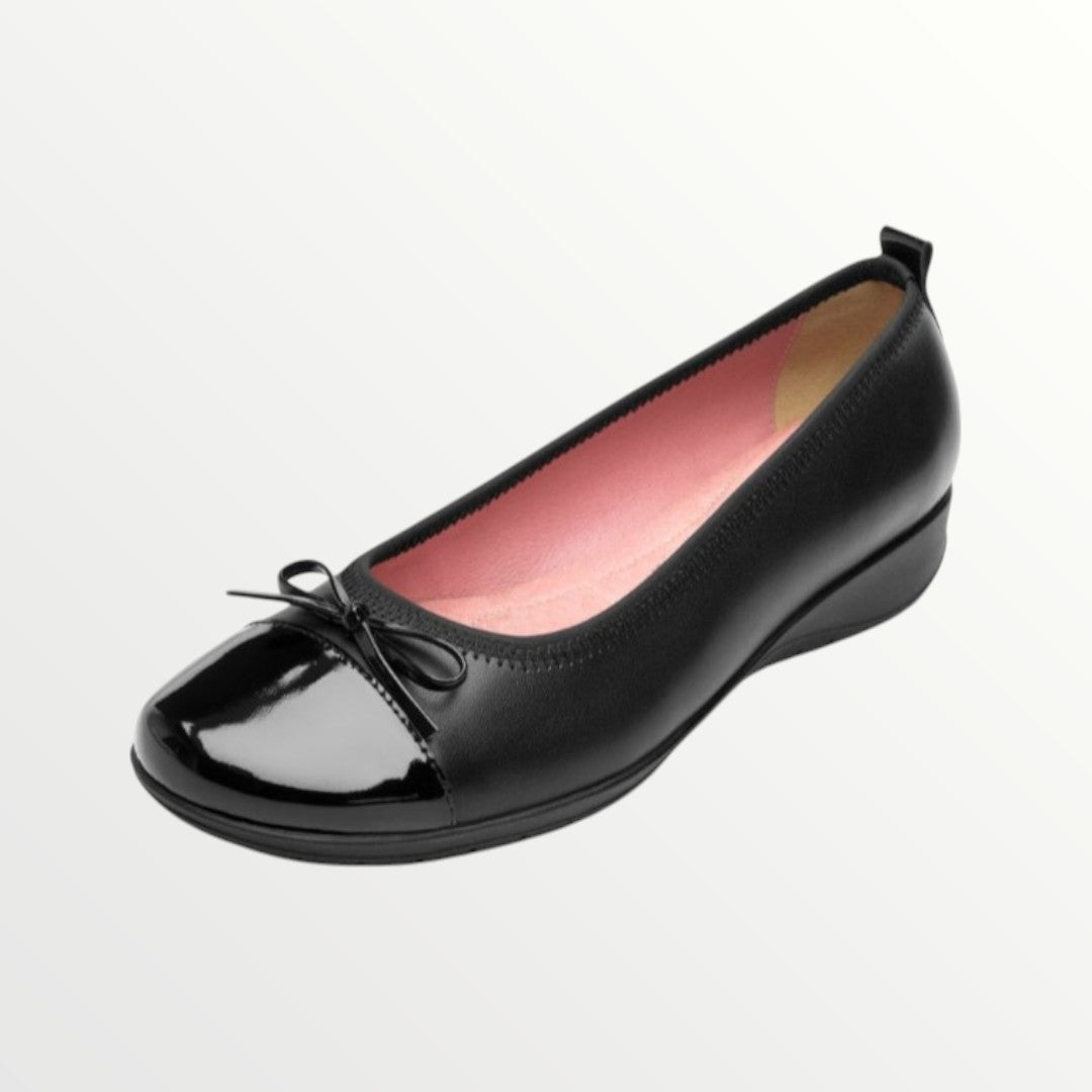 Balerina Escolar Flexi Para Niña Estilo 35820 Negro