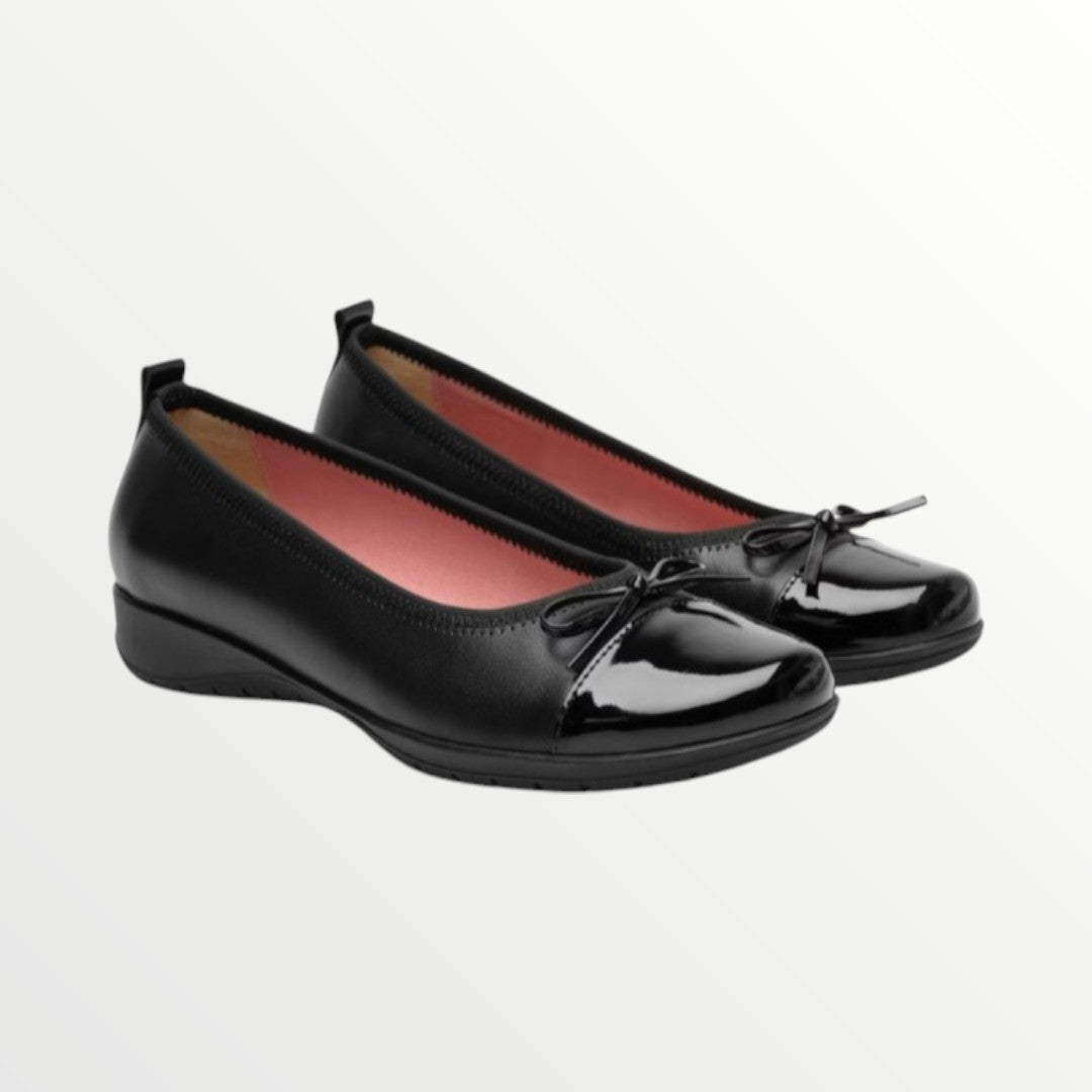 Balerina Escolar Flexi Para Niña Estilo 35820 Negro
