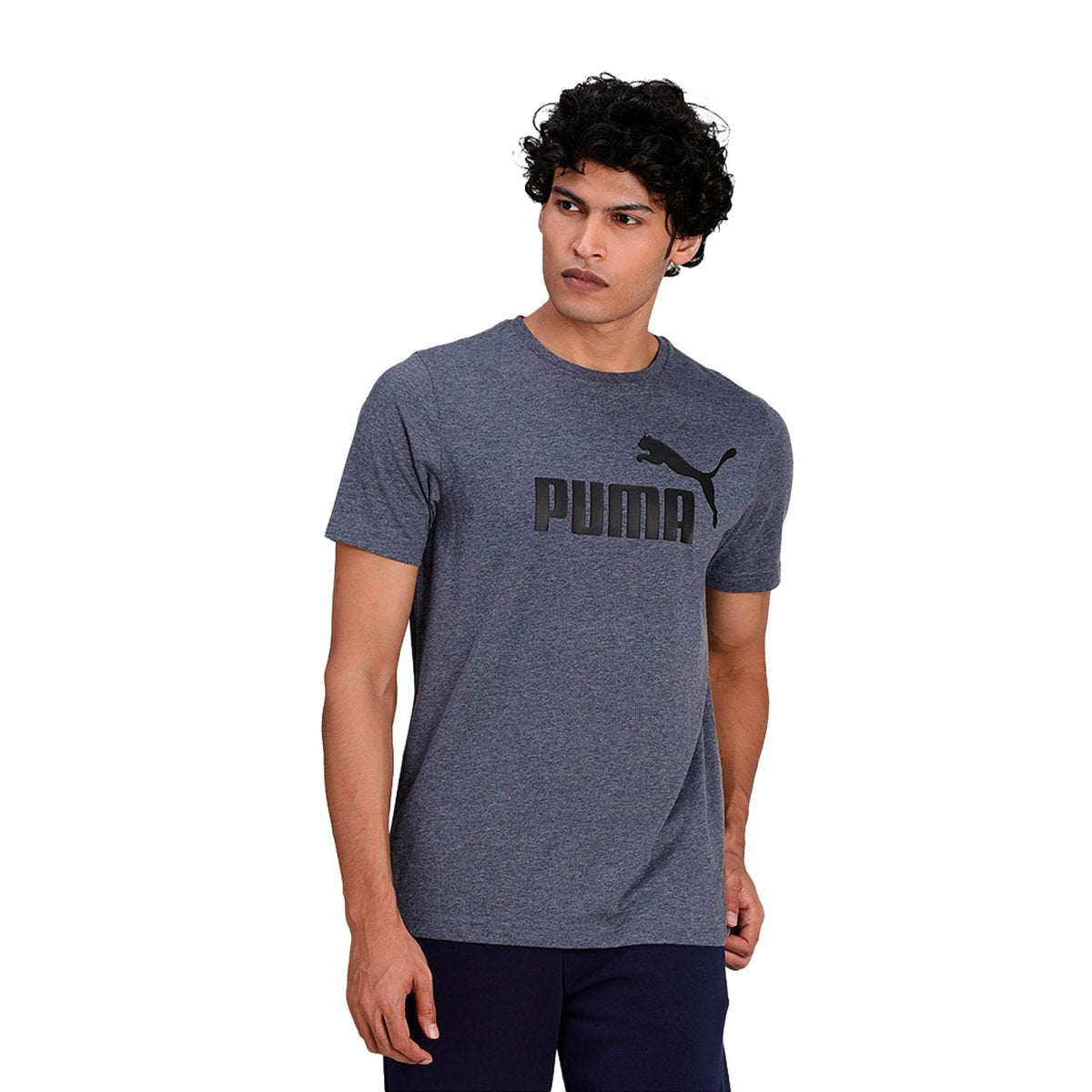 Playera Puma Basica Azul