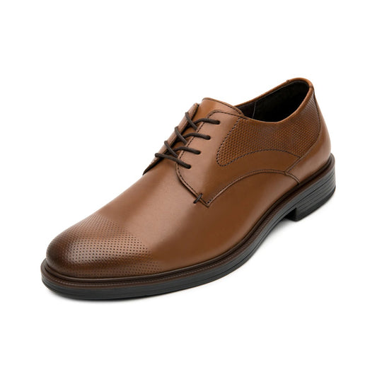 Zapato Derby marca Flexi Tan 400111